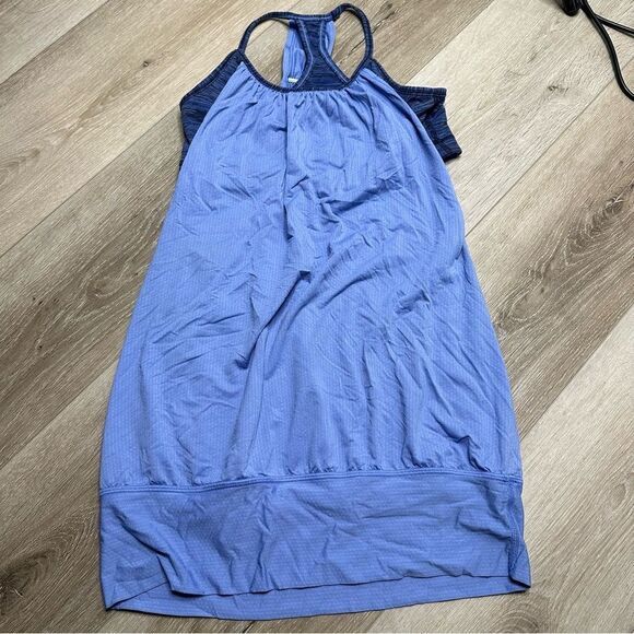 Lululemon No Limits Tank Top Lullaby /‎ Wee Are From Space Cadet Blue 6 - Picture 3 of 6